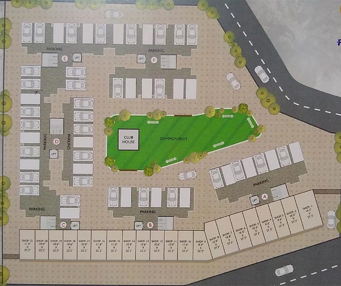 Master Plan of Shree Ganesh Kalash Icon in Makarpura, Vadodara - Image 186774