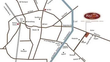 Location of Vinayak Kalash Square And Villas - Image 186802
