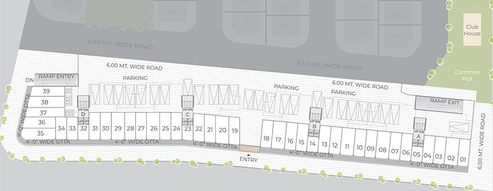 Master Plan of Kamdhenu Serenity Sky in Ankhol, Vadodara - Image 186811