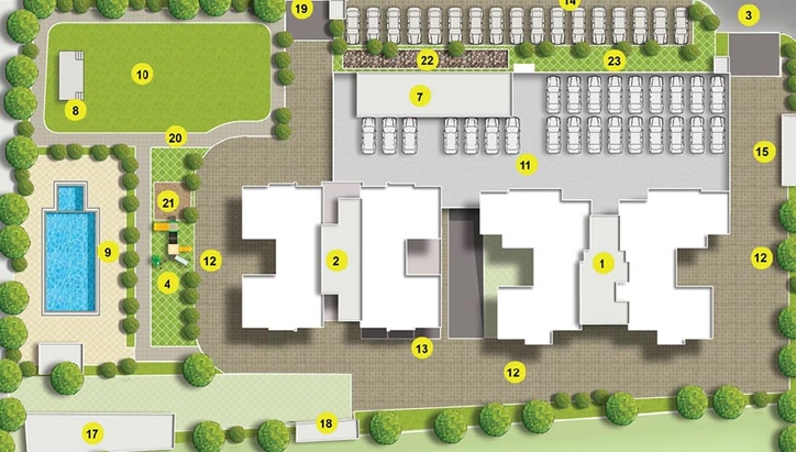 Master Plan of Vascon Xotech 2 in Hinjewadi, Pune - Image 186916