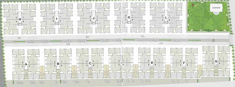 Master Plan of Ambica Kishan Glory in Chapad, Vadodara - Image 186964