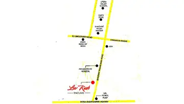 Location of Mahendra Luv Kush Enclave - Image 187010