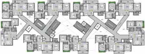 Floor Plan of MPN Green Storeys in Sarjapur, Bangalore - Image 187146
