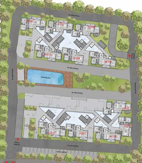 Master Plan of MPN Green Storeys in Sarjapur, Bangalore - Image 187147
