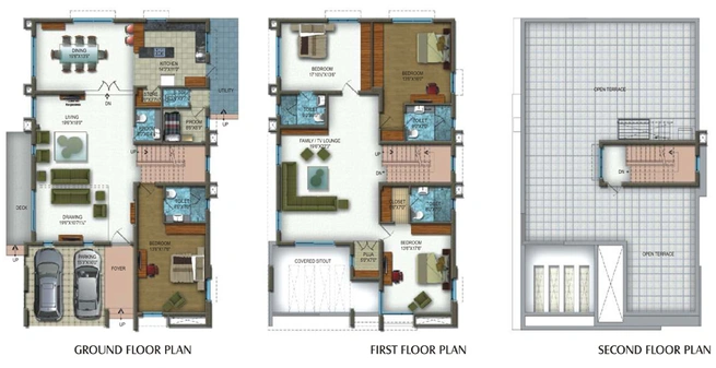 4 BHK House/Villa in Rajapushpa Open Skies in Kokapet, Hyderabad - Image 752784