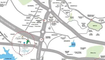 Location of Rajapushpa Open Skies - Image 115446