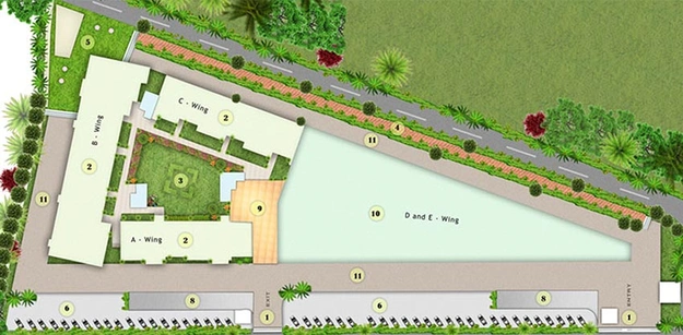 Master Plan of Nester Harmony in Mahadevapura, Bangalore - Image 187238