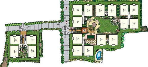 Master Plan of Sri Sreenivasa Fortune Enclave in Banjara Hills, Hyderabad - Image 187246