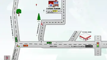 Location of Sri Sreenivasa Fortune Summit - Image 187342