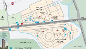 Location of Adityaraj Landmark - Image 31257
