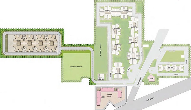 Master Plan of GLS South Avenue in Sector 92, Gurgaon - Image 187501