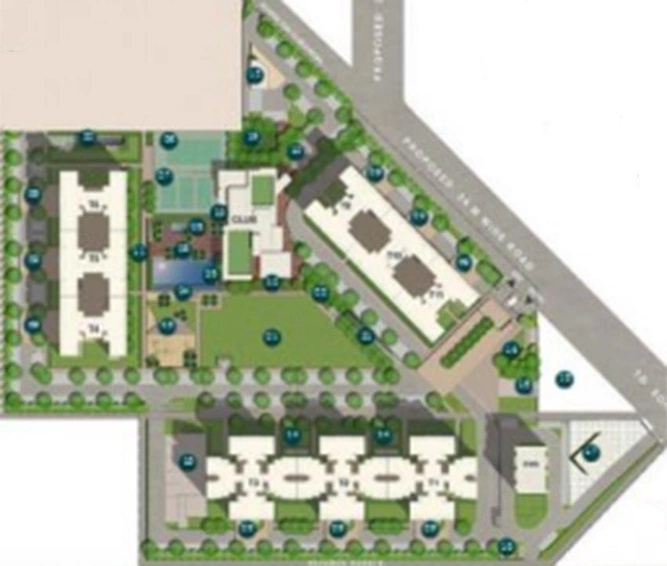 Master Plan of Ireo Nuspark in Sohna Road, Gurgaon - Image 187599