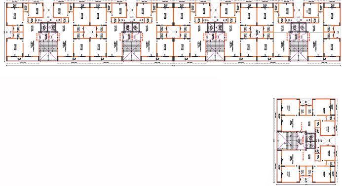 Floor Plan of Shubham Ever Mark Epic in Vavol, Gandhinagar - Image 187727