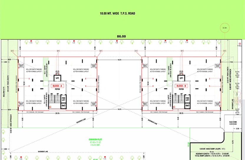 Master Plan of Dhiva Kalash Orlena in Adalaj, Gandhinagar - Image 187749