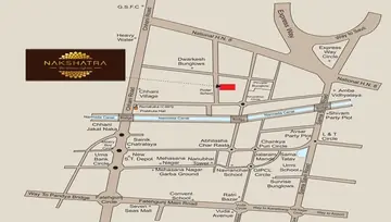 Location of Amar Nakshatra Heights - Image 187735