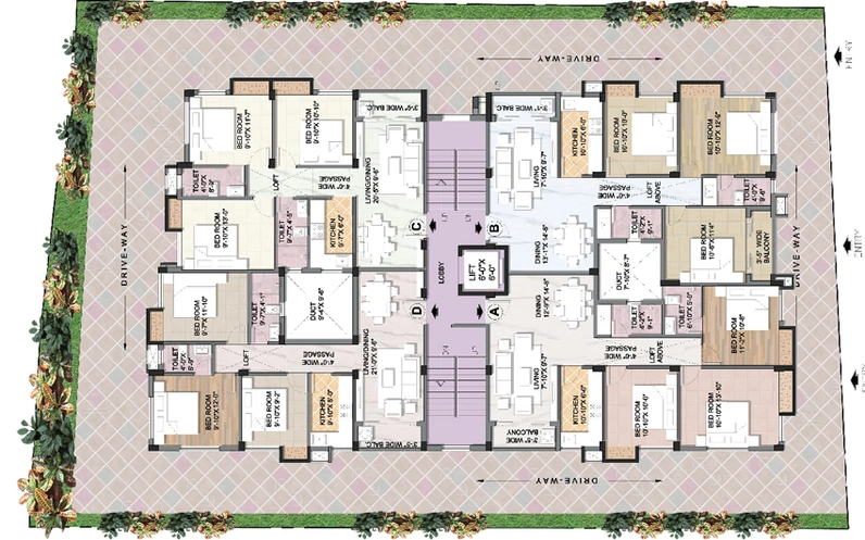 Master Plan of Aspirations Azalea in Garia, Kolkata - Image 187836