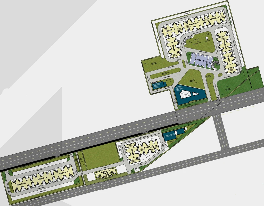 Master Plan of Mahira Homes in Sector 68, Gurgaon - Image 187881