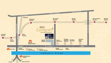 Location of Merlin Gangotri - Image 187877