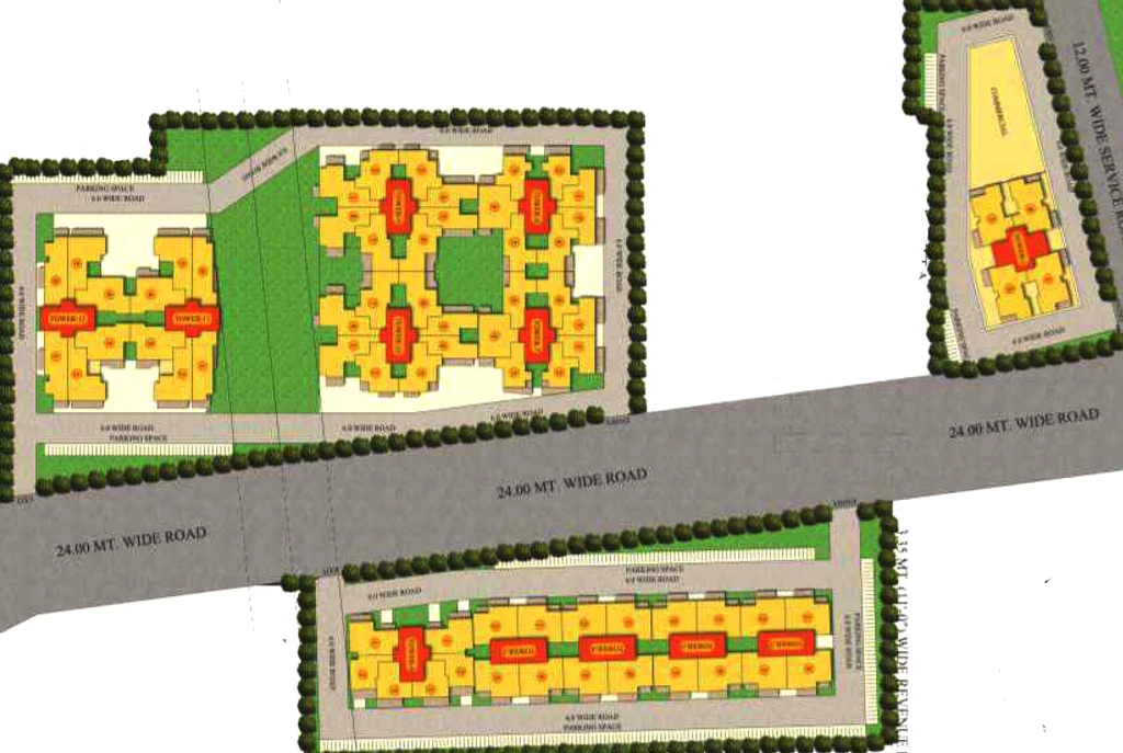Master Plan of Maxworth Aashray in Sector 89, Gurgaon - Image 187944