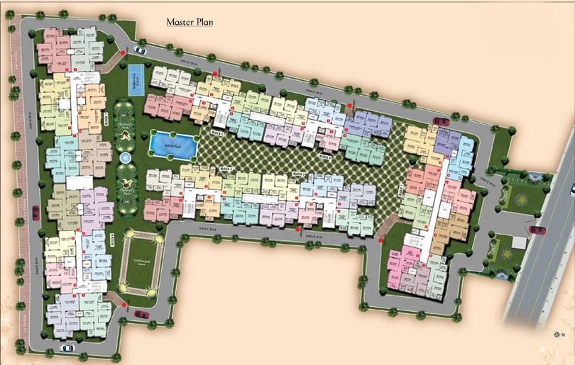 Master Plan of Spotlight Rainbow in Madhyamgram, Kolkata - Image 187936