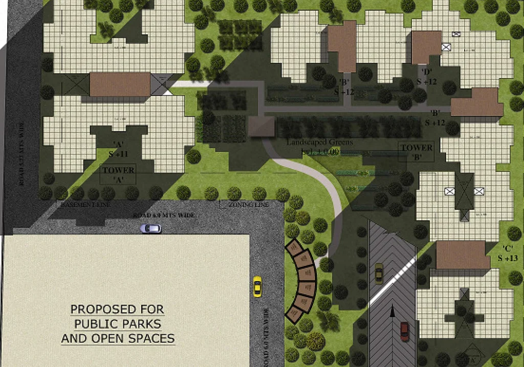 Master Plan of Maxworth Premier Urban in Sector 14, Gurgaon - Image 187950