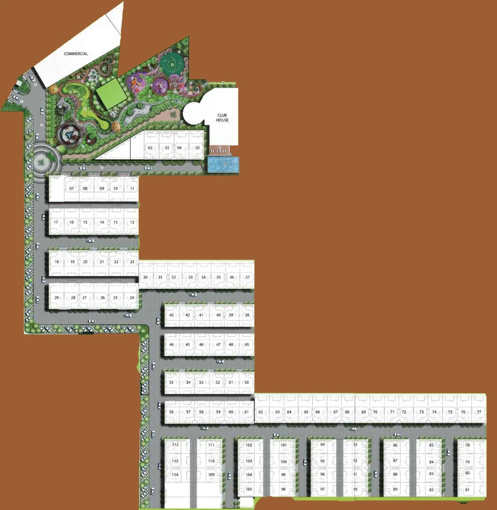 Master Plan of MRG The Crown in Sector 106, Gurgaon - Image 187966