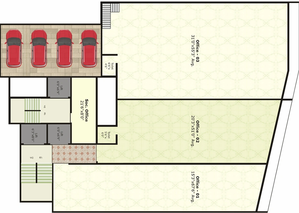 Master Plan of Archen Aarvi Apartment in Vasai West, Palghar - Image 187991