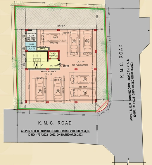 Master Plan of Sun Indramukul Residency in Dhakuria, Kolkata - Image 188045