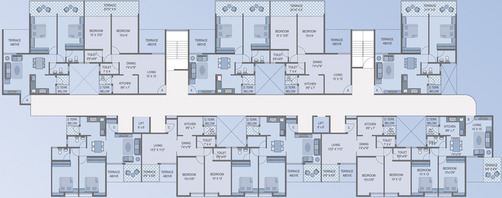 Floor Plan of Mont Vert Blue Bells Aura in Pashan, Pune - Image 115478