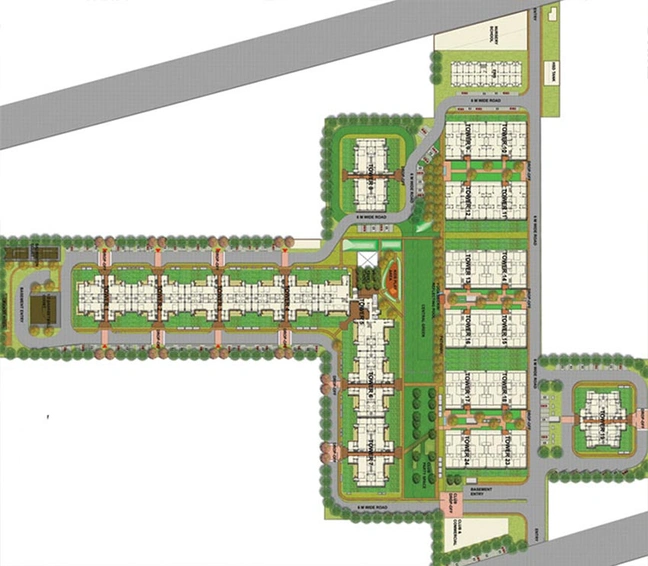 Master Plan of Tashee Orion Galaxy in Sector 68, Gurgaon - Image 188093