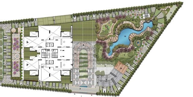 Master Plan of Dasnac Westminster in Sector 146, Noida - Image 188291