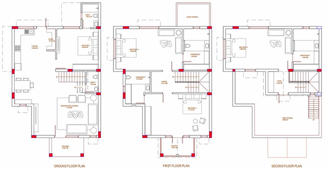 4 BHK House/Villa in Swarit The Villas in Borishana, Gandhinagar - Image 822331
