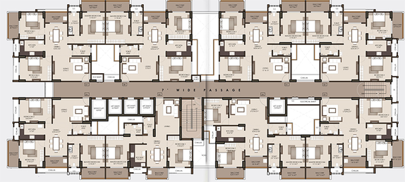 Floor Plan of Nutan Crescent in Anisabad, Patna - Image 188353