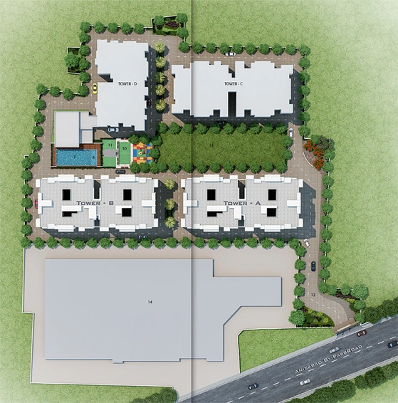 Master Plan of Nutan Crescent in Anisabad, Patna - Image 188354