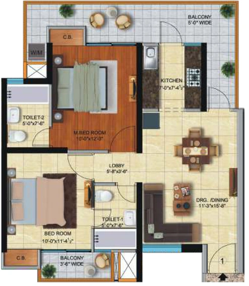2 BHK Flat in Ace City in Sector 1, Greater Noida - Image 822371