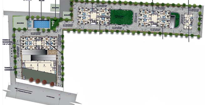 Master Plan of Nutan Lotus Plaza in Gola Road, Patna - Image 188399