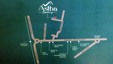 Location of Astha Residency - Image 188433
