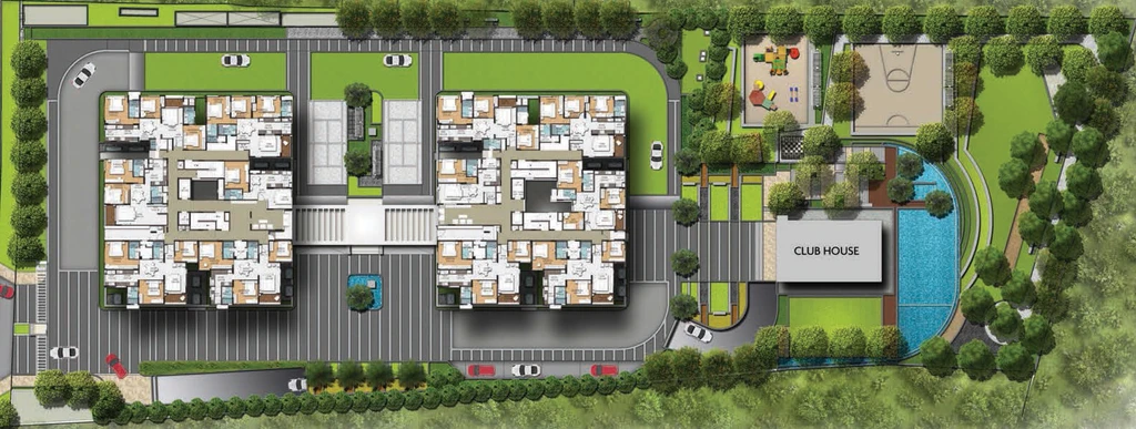 Master Plan of Apple Birla Aroma in JP Nagar, Bangalore - Image 188514