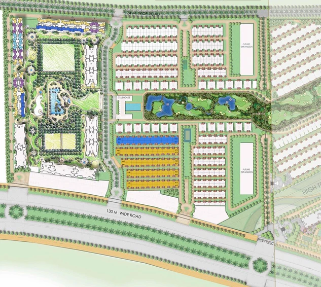 Master Plan of Ajnara Khel Gaon in Sector 27, Greater Noida - Image 188584