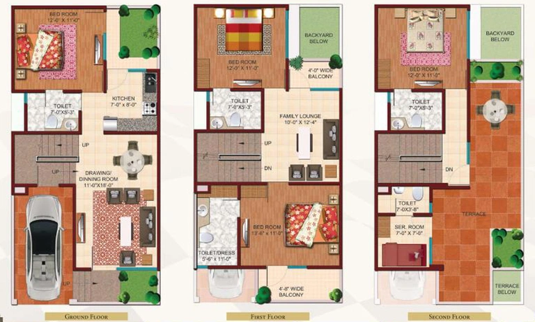 4 BHK House/Villa in Ajnara London Square in Yamuna Expressway, Greater Noida - Image 822439