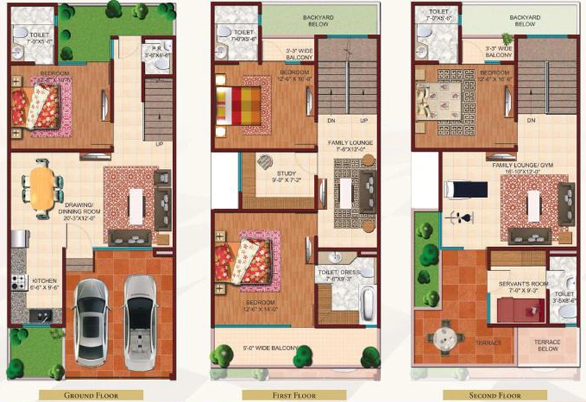 4.5 BHK House/Villa in Ajnara London Square in Yamuna Expressway, Greater Noida - Image 822440