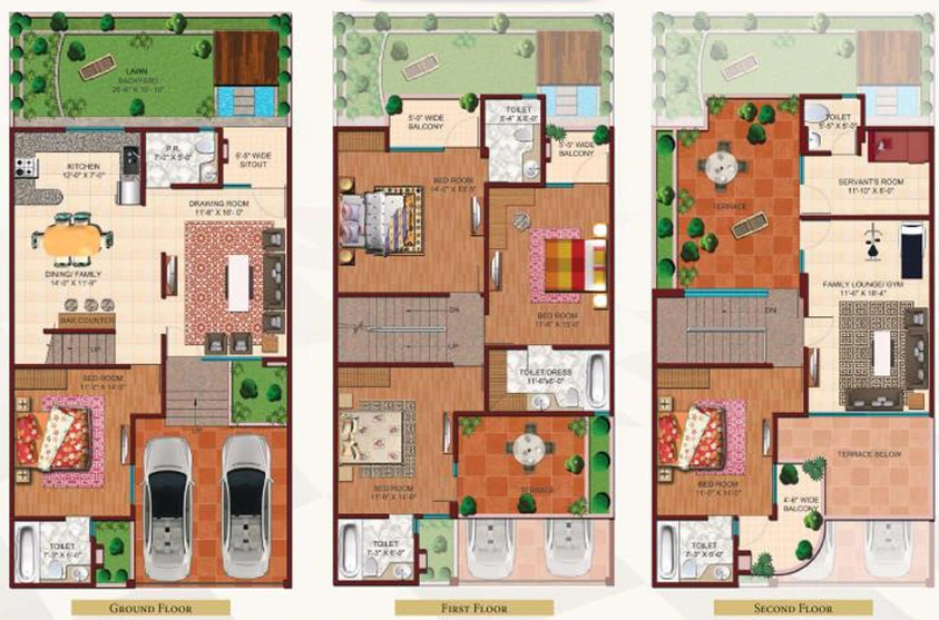 5 BHK House/Villa in Ajnara London Square in Yamuna Expressway, Greater Noida - Image 822441