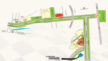 Location of Ajnara London Square - Image 188605