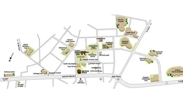Location of Unitech The Palms - Image 188676