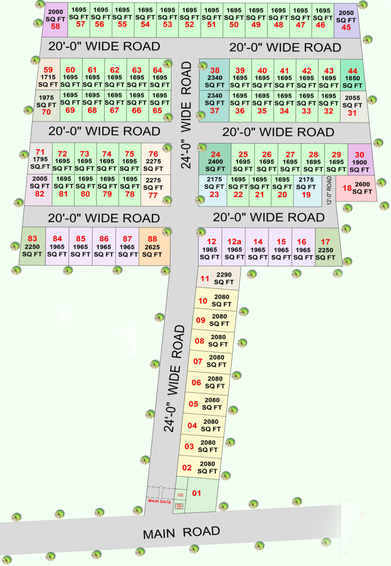 Master Plan of Arsh Green Villa 2 in Sector 10, Greater Noida - Image 188683