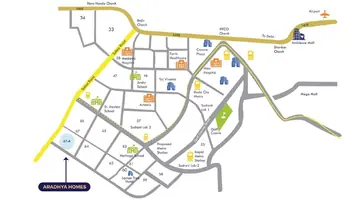 Location of 4S Aradhya Homes - Image 188737