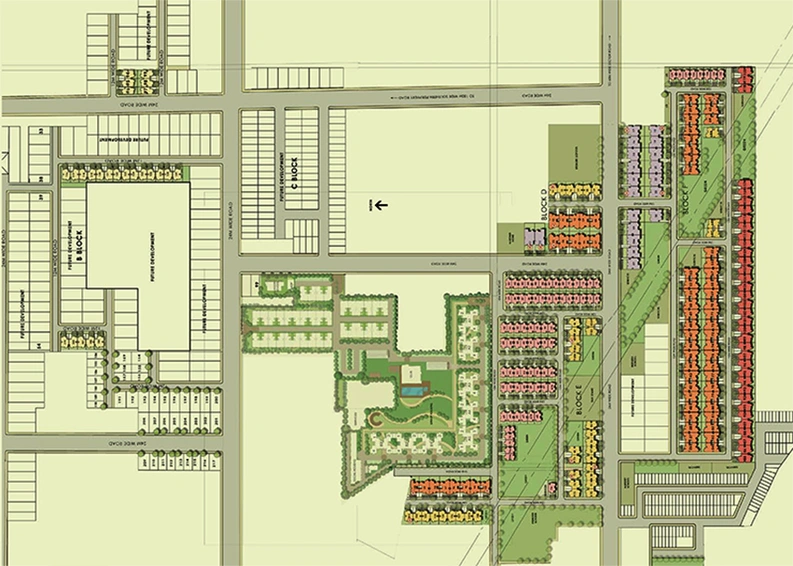 Master Plan of Unitech Anthea Floors in Sector 49, Gurgaon - Image 188840