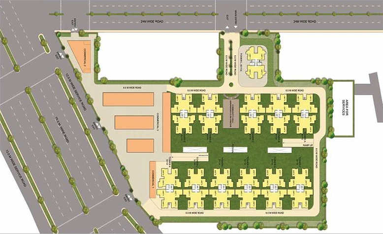 Master Plan of Zara Roma in Sector 95B, Gurgaon - Image 188887