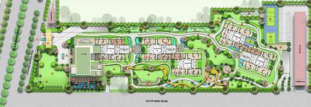 Master Plan of Tulip Crimson in Sector 70, Gurgaon - Image 189026
