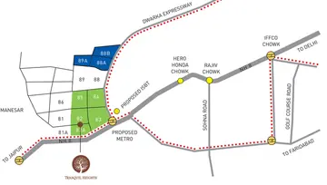 Location of Vatika Tranquil Heights - Image 189045